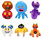 wiztex My Singing Monsters Kuscheltier - Gestickte Augen Gaming Plüschtier - Wiederverwendbar Rain Bow Friends - Wubbox Sonick Kuscheltier (WUBBOX 6 Stück)