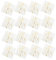 IMIKEYA 20Er Packung evengers event wedlock dinner kaffee bestecktasche servietten schwarz weiß hochzeitsdeko geschirrtücher Marmorierung Partybedarf Gewebe Baby Papierserviette