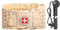 Oramuon Dekompressions Rückengürtel, Rückenstützgürtel für Männer und Frauen, bei Rückenschmerzen und Nervenschmerzen, Rückenbandage und Rückentraktionsgerät für Taillenumfänge von 74-124cm, Beige