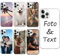 Personalisierte Handyhülle kompatibel mit iPhone Xr Hülle Personalisierte, mit Eigenem Foto Bild Text Individuelle Schutzhülle Transparent Silikon Handyhülle Selbst Gestalten Text Custom Case