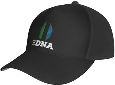 Sonnenblende Mütze Sansibar, Es Liegt In Meiner DNA Baseball Mütze Original Golf Hüte Retro Baseball Kappe Für Reisen, Tennis, Teenager