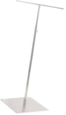 MagiDeal Purse Display Stand Freestanding Holder, Double Hook Handbag Display Rack for Retail Countertop Lanyards Necklaces Handbags, white