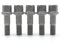 WTIXCRQ Radbolzen Radschraube Kompatibel Mit Benz Für W201 W168 W202 W203 Autoradschrauben 0009901007 0009904807 Teile 5 STÜCKE