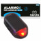 ALARMOX LED Solar Alarmanlage Auto Dummy Nacht Diebstahlsicherung Alarmanlage