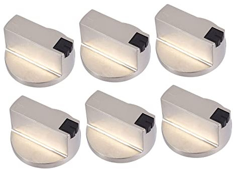 SHOWERORO 6St Knopf für Gasherd Gasherd-Ein-Aus-Knopf Herd Zündschalter Herdknopf Elektroherd Öfen gaskocher zubehör Gasherd Zubehör Austausch der Herdknöpfe herd herd knöpfe Zinklegierung