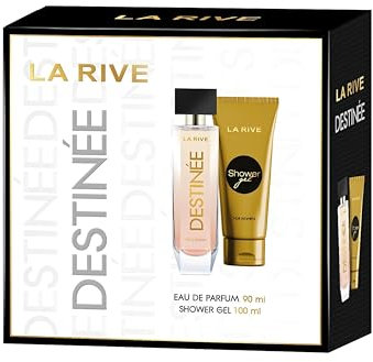 La Rive Destinée Geschenkset - Eau de Parfum 90 ml & Duschgel 100 ml - Elegantes Duft- und Pflege-Set für Damen Eau de Toilette