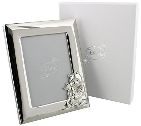 Disney Winnie The Pooh Silver Plated Photo Picture Frame