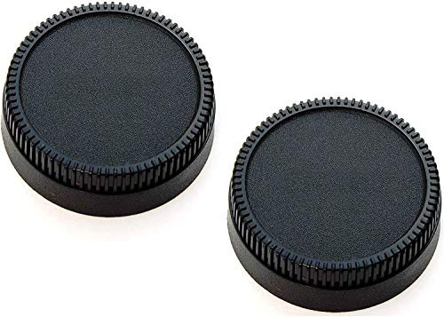 DIGITAL HD coppia TAPPI 2X TAPPO POSTERIORE COMPATIBILE con NIKON AF EF AI F rear LENS CAP compatible LF-1