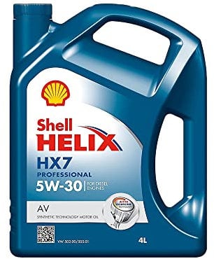 Shell Motoröl Helix Hx7 Prof. Av 5W-30 Motorenöl Motor Oil Schmieröl Auto 4L
