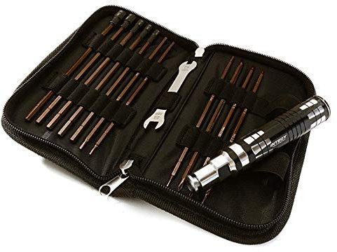 Integy RC Model Precision-Crafted Race Edition 13-Piece Competition Tool Set w/Carrying Bag