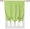 ele ELEOPTION Tenda Oscurante Semplice con Lacci, con Tasca per Asta, per Isolamento Termico, Oscurante, per Camera da Letto, Soggiorno, Cucina, Finestra Piccola, Poliestere (80x120cm, Verde)