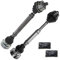 BESTPRICE 2x Antriebswelle vorne links & rechts Gelenkwelle, Kompatibel mit A udi A4 B5 (8D2), A4 B5 Avant (8D5), SKODA SUPERB 1 (3U4), VW PASSAT B5 (3B2), PASSAT B5 Variant (3B5)
