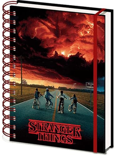 Pyramid International Stranger Things-Notizbuch (Mind Flayer-Design), DIN A5 mit hochwertigem Einband mit 3D-Effekt – offizielles Merchandise