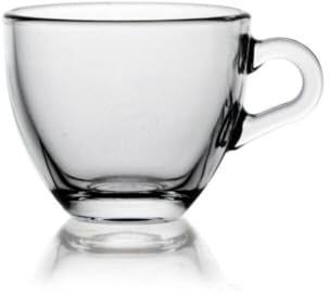 Borgonovo 6 TAZZINE 85 ml Tazza Caffe' in Vetro