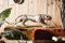 MichaelNoll Leopard Raubkatze Katze Figur Dekofigur Deko Aluminium Silber Skulptur Modern - Dekoration aus Metall - Für Wohnzimmer, Schlafzimmer, Büro - 40 cm, 48 cm oder 78 cm (48x10x14 cm (LxBxH))