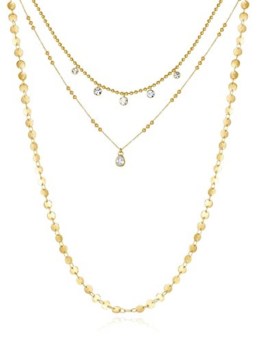 Brosway Collana Donna in Acciaio e Cristalli | Collezione Symphonia - BYM110