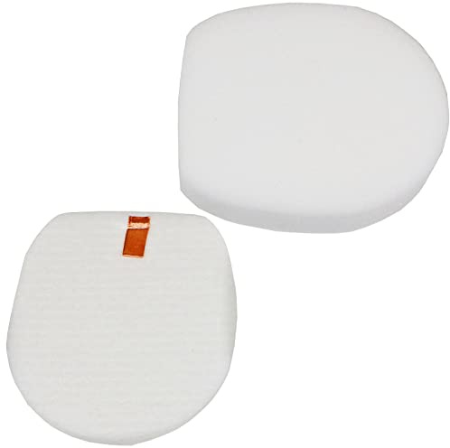 SPARES2GO Sponge Foam + Felt Filter compatible with Shark IZ201 IZ251 Anti Hair Wrap Cordless Vacuum Cleaner