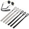 HALF CRESCEN Sonnenbrillenband (6 Stück) Sport Brillenband Brillenbänder für Männer Brillenhalter/Lanyard für Damen