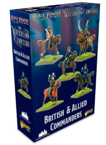 Warlord Games, Schwarzpulver Epische Schlachten: Napoleonische britische & alliierte Kommandanten