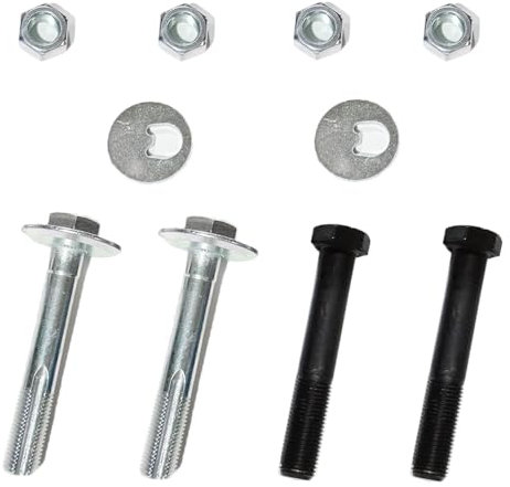 CANJPTON Kompatibel mit VW T4 Transporter M14 Exzenterschraube Schrauben Satz Querlenker vorne Front Suspension Eccentric Bolt & Washer hochfest 701407397C N90534002