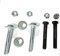 CANJPTON Kompatibel mit VW T4 Transporter M14 Exzenterschraube Schrauben Satz Querlenker vorne Front Suspension Eccentric Bolt & Washer hochfest 701407397C N90534002