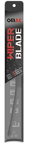 OMAC Scheibenwischer Universal 17 425mm 1 Stück | Universal 10-in-1 Adapter, Flachbalken Ganzjahres, Streifenfrei & Leise