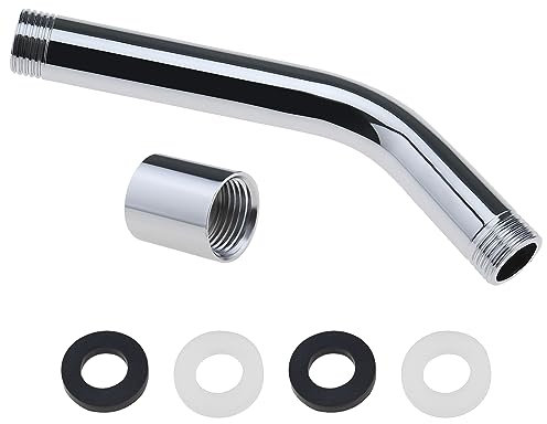 VGOL Universal G1/2 Handduscharm Extra Schlauch Rohr Duscharm Verlängerung Edelstahl Duschkopf Ellenbogen Adapter Wohnaccessoires
