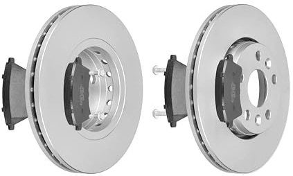 F.BECKER_LINE BREMSSCHEIBEN Ø280MM + BREMSBELÄGE VORNE FÜR RENAULT KANGOO BE