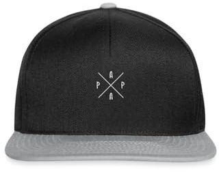Spreadshirt Papa Vater Dad Snapback Cap