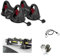 Compatible avec Suzuki Ignis P dal 16 in Poi Raised Porte-Skis pour 2 Paires DE Skis + 2 Barres À Skis MAGNÉTIQUES HOMOLOGUÉ