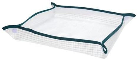 ZWCSHUU Gartenpflanzen Pflanzmatten Umtopfen Matte Blumenerde Pflanz Matte Wiederverwendbare Tragbare wasserdichte Transparente Mesh Blume Kissen for Gartenarbeit Topf