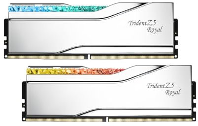 G.Skill TR5S RGB Royal DDR5 RAM, 48 GB (2 x 24 GB), 8000 MHz, CL40