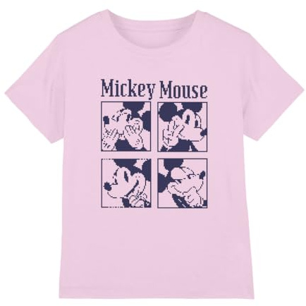 Mickey Mouse Girl's Pixelated T Shirt