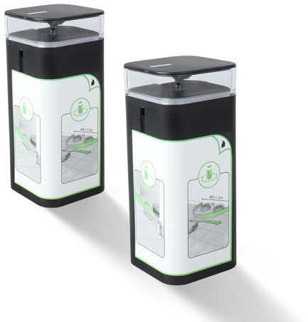 MXJFYY 2er-Pack Virtual Wall Barrier für IRobot Roomba, Dual Mode Virtual Wall Barrier Light House Kompatibel mit Roomba 500 600 700 800 900 E5 E6 I3 I4 I7 I8 Serie