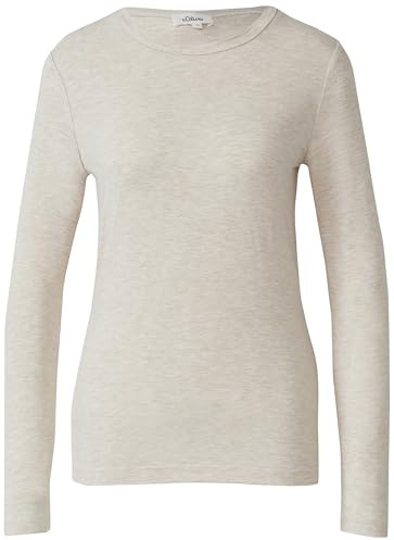 s.Oliver Leichtes Longsleeve im Slim Fit
