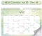 Wandkalender 2025-2026, 18 Monate Kalender Juli 2025-Dezember 2026, Großer Kalender 12.2'' x 8.3'', Monatskalender mit Spiralbindung, Haken, Monatsansicht für Feiertage, Arbeit & Terminplanung