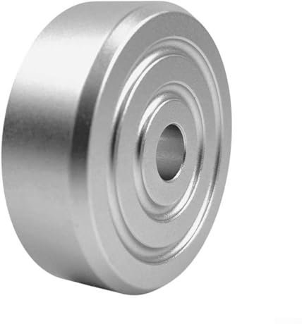 Adattatore per dischi in vinile da 17,8 cm per dischi in vinile LP da 45 giri/min, adattatore per giradischi per giradischi, accessorio per centro di registrazione (argento)