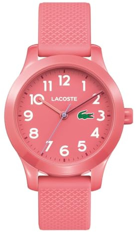 Lacoste Montre Analogique à Quartz pour enfants avec Bracelet en silicone Rose - 2030006