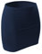 CFLEX Damen Variotube-Nierenwärmer, Shirtverlängerung, Minirock aus Baumwolle - Navy M-L