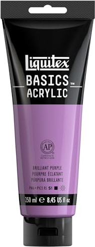 Liquitex BASICS Acrylfarbe, Brilliant Purple, 8.45-oz tube
