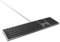 Mobility Lab Clavier français AZERTY filaire pour Mac – gris sidéral et noir