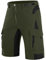 Wespornow Kurze Hosen Herren Cargo Shorts Herren mit 6 Taschen Arbeitshosen Männer Kurz Bermuda Wanderhose Fahrradhose Cargohose Chino Stretch Sommer Wandershorts MTB Hose (Grün, L)