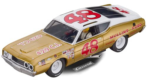 Carrera Digital 132 I Ford Torino Talladega No.48 I Auto für Rennbahn | Rennbahnen und lizensierte Slotcars | bis zu 6 Spieler | Für Jungs & Mädchen ab 8 Jahren & Erwachsene