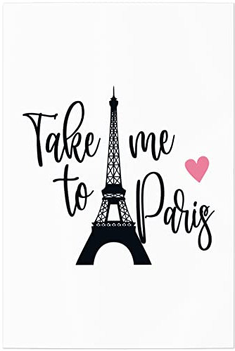 JUNIWORDS Poster, Take me to Paris, 20 x 30 cm (1007213)