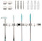 Dhouse Wand Gerätehalter Geräteleiste Garagen Ordnungsleiste Besenhalter Set für Kleiderschrank Küche Garage und Garten