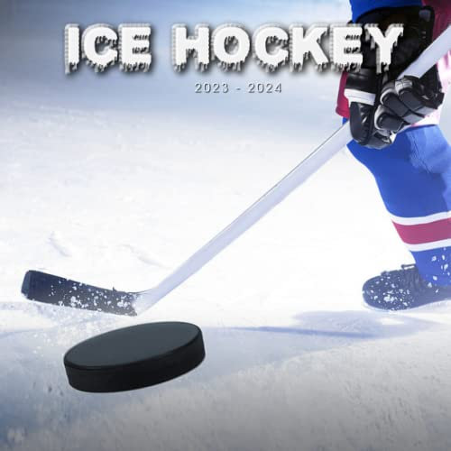 Ice Hockey 2023 Calendar: Ice Hockey Hockey Team SPORT Calendar 2023-2024 – 18 months – BIG SIZE 17x11. Planner for all fans kids boys. Kalendar calendario calendrier.8