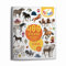 Artista 9315126 Stickerbuch Pferde, 400 naturgetreue Sticker, wiederverwendbar, für Erwachsene und Kinder ab 3 Jahren