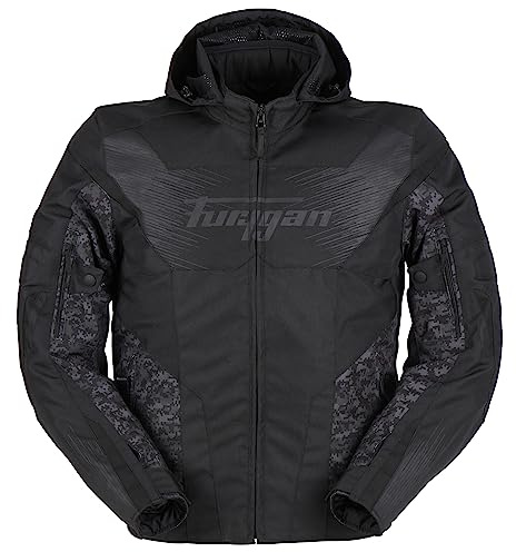 Furygan Men's SHARD JACKEN UND MÄNTEL, Schwarz-Pixel, 3XL
