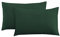 Linen Home Bottle Green Pillowcases 2 Pack, Easy Care Soft Brushed Microfibre Standard Pillow cases 50x75 cm, Wrinkle and Fade Resistance (Pillowcases 2 Pack, Bottle Green)