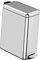 Cabilock Trash Can 10L Stainless Steel Pedal Bin for Kitchen Bedroom Office Odor Lid